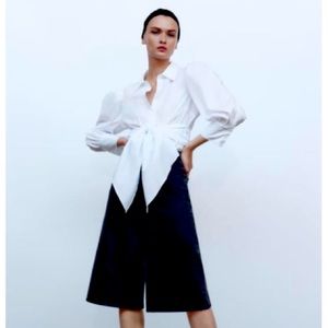 Voluminous Poplin Blouse. #Zara#Fancy#SizeM